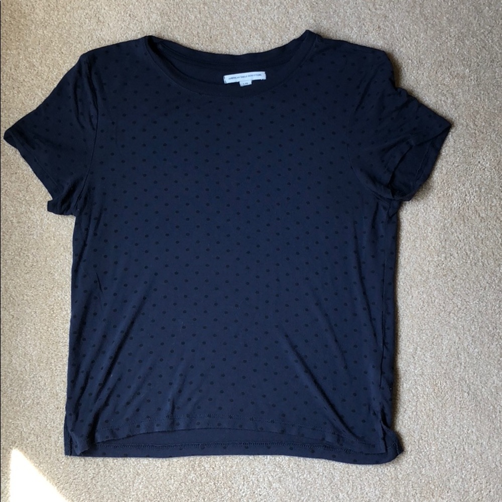 AE boxy crop top